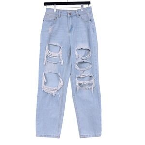 Great Smoky Los Angeles Womens Size‎ 7 Light Wash Ripped Denim Jeans